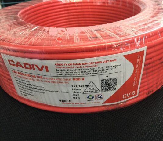 Báo giá các loại dây cáp điện Cadivi
