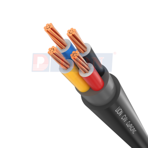 Cáp điện CVV 2x2.5mm² Lion 300/500V